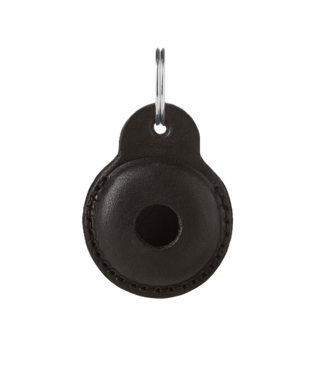 Hunter Viborg Cowleather AirTag-holder for hund - svart