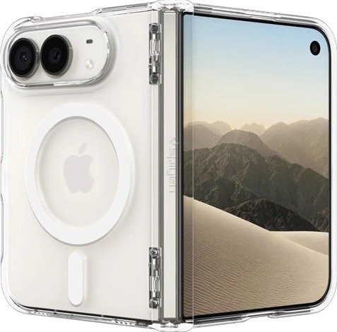 Spigen Ultra Hybrid Pro MagSafe - Clear white - iPhone Duo