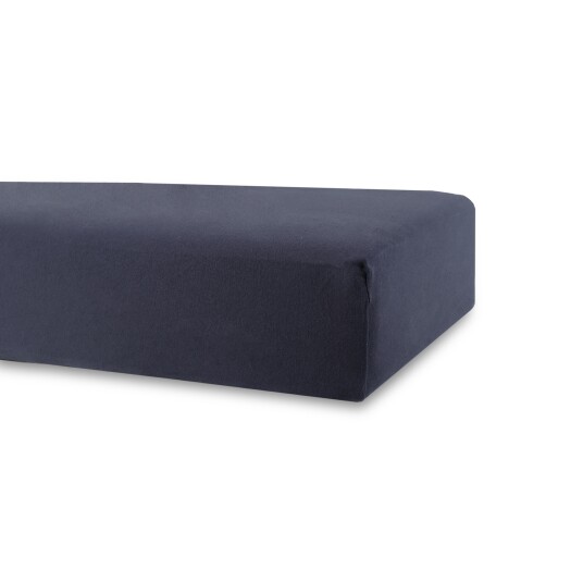 Nordstrand Home Laken sprinkelseng - 60x120x15 cm - Mørkeblått stretchlaken til babyseng - 100% Bomull -