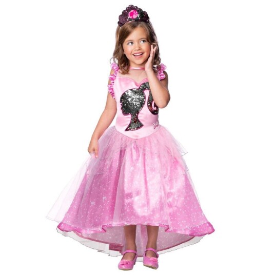 Barbie Kostyme 5-6 År 110-116 Cm