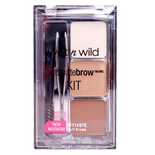 Wet n Wild Ultimate Brow Kit Soft Brown 2ml