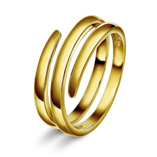 Pan Jewelry Ring i sølv Spiral Elegance størrelse Ring i sølv Spiral Elegance 50