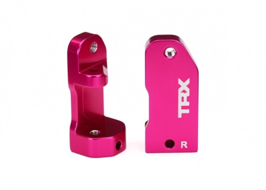 Traxxas 3632P Caster Block Aluminium Pink 2 Traxxas 3632P Caster Block Aluminium Pink 2