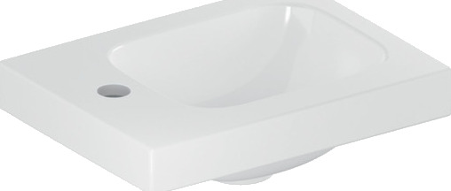 GEBERIT ICON LIGHT servant 380x280mm hh TV med overlåp/møbel/bolt