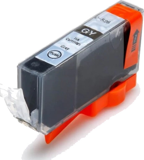 TB Blekkpatron CLI-526 Grå (8.4ml), erstatter Canon CLI-526G/4544B001