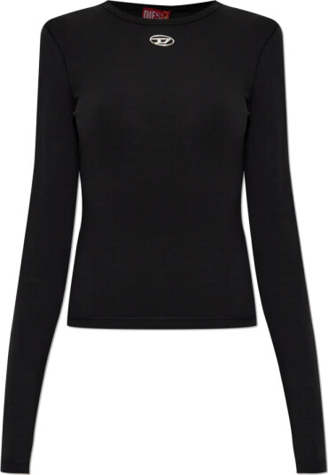Diesel Dame Topper Svart L,
