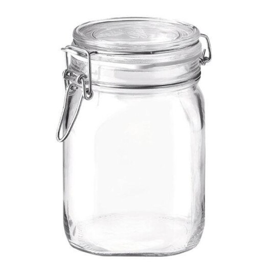 Bormioli Rocco  Bormioli glasskrukke 1,5L klar