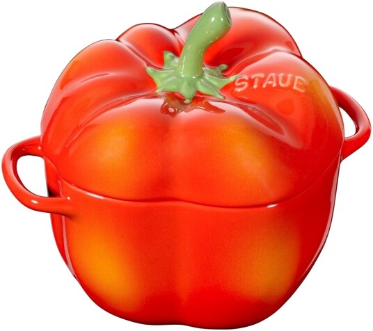 Staub mini gryte paprika 0,47 L Orange rød Staub mini gryte paprika 0,47 L Orange rød