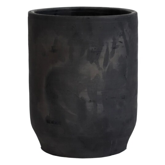 Tell Me More Hero krukke cylinder Ø19 cm Svart