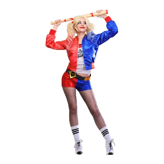 Rubies Costumes NL Suicide Squad Harley Quinn Karnevalskostyme  Small