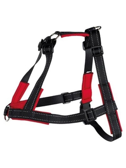 Trixie Lead'N'Walk Soft Training Harness Sm: 4570 cm/25 Mm Black