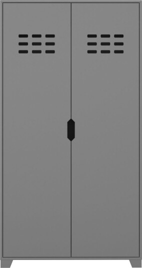 Haltekarr Garderobe 90x50 cm - Grå