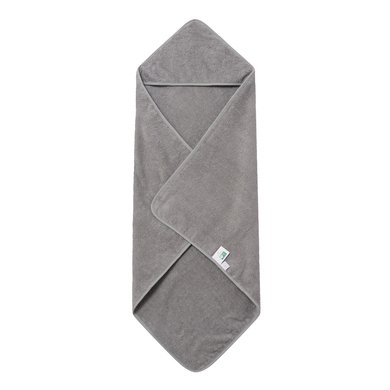 kindsgard Badehåndkle med hette torsjov grey uni