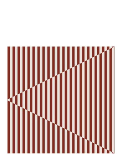 Cooee Design Napkin Broken Lines - Red - ONE SIZE