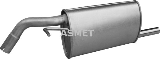 ASMET 26.018 Bakre eksospotte