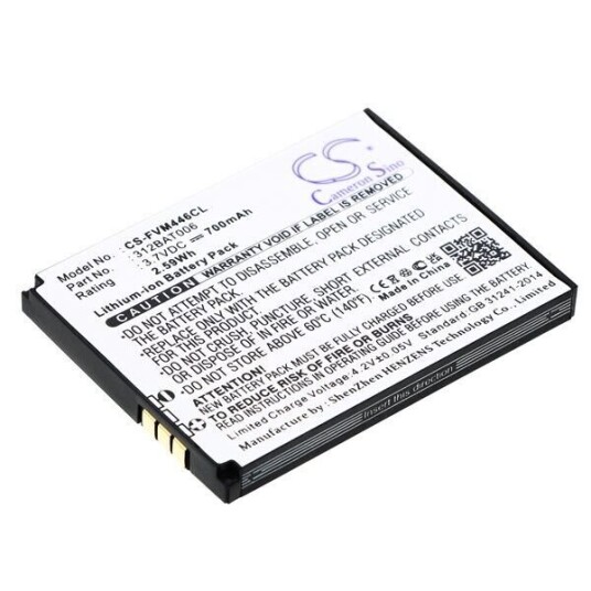 FRITZ Batteri (700 mAh 3.7 V) passende til FRITZ 2000 2446