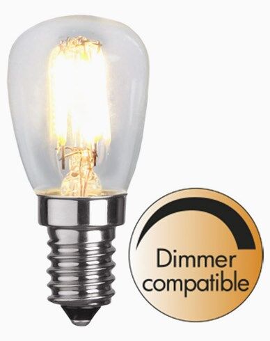 Star Trading Illumination LED Clear minipære E14 2700K 2,5W Dim