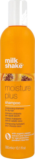 Milk Shake Moisture Plus Fuktgivende Sjampo 300 ml - Egnet for Alle Hårtyper Milk Shake Moisture Plus Fuktgivende Sjampo 300 ml - Egnet for Alle Hårtyper