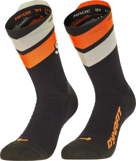 Dynafit Ultra Crew Socks Black Out Ultra Orange/4220 43 46