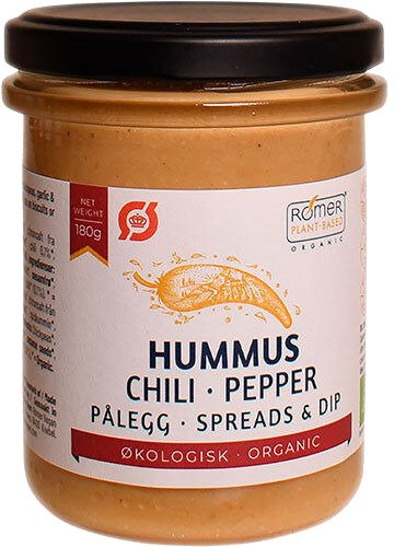 Rømer Hummus Chili Økologisk 180 g