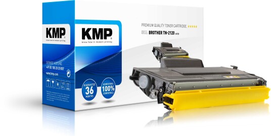 KMP B-T21 - svart - kompatibel - tonerpatron (alternativ for: Brother TN2120)