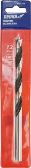 Bor Dedra Til Tre Spiral Sylindrisk 12 Mm (Wdb12140)