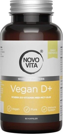 Novo Vita Vegan D+ 60 kap Novo Vita Vegan D+ 60 kap