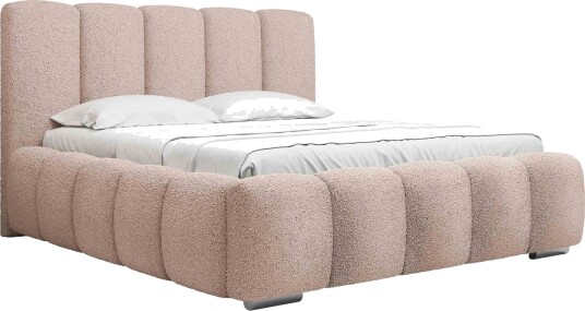 Gioia Oppbevaringsseng 140x200 cm Rosa