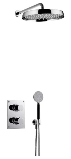 Tapwell Arm7268 ED2 Takdusj Innbygging Krom (TA-9426728)