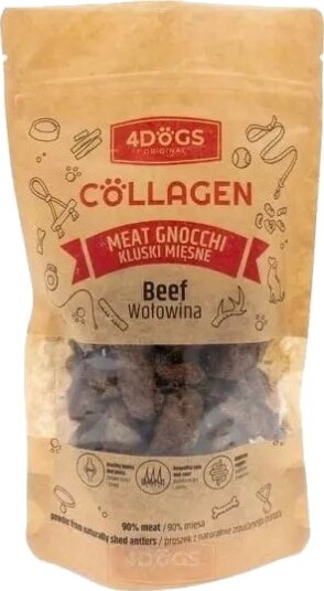 4Dogs Noodles Antlers Beef Hundegodbit 100 G