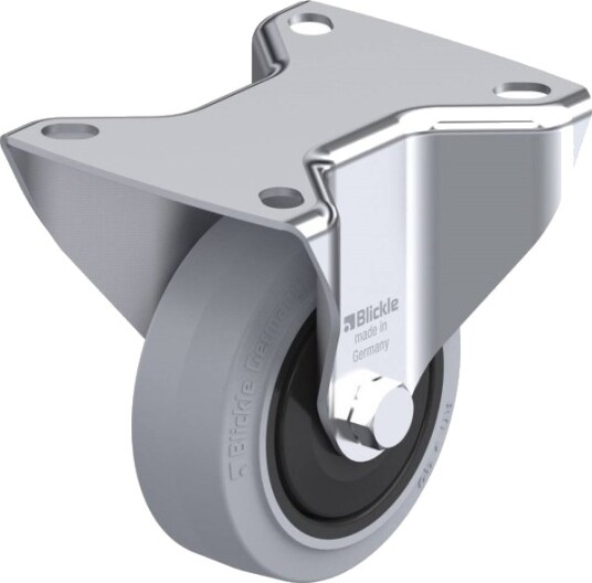 Blickle 850370 B-Poev 80Kf-Sg Faste Hjul 80 Mm, Maks 140 Kg, 1 Stk