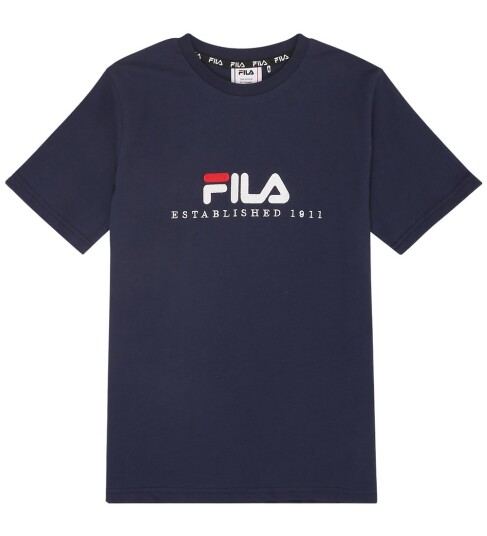 Fila T skjorte Carisio Regular Logo Blå