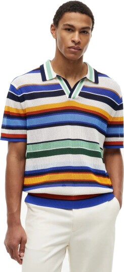 Tommy Hilfiger Multi Stripe Ss Polo Multi/patterned XL Tommy Hilfiger Multi Stripe Ss Polo Multi/patterned XL