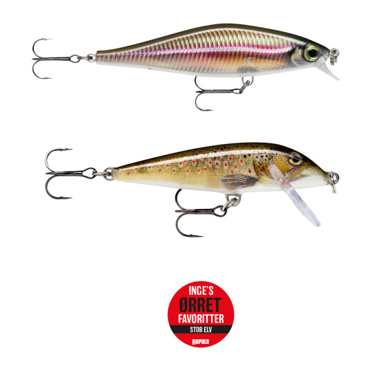 Rapala Inge Rønning's Ørretfavoritter Stor Elv 2pk STD Mix