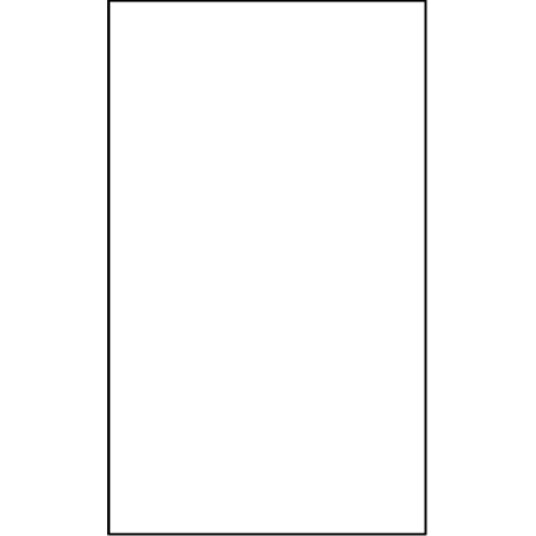 Laken Rektangulært til køye 250x150 cm Hvit