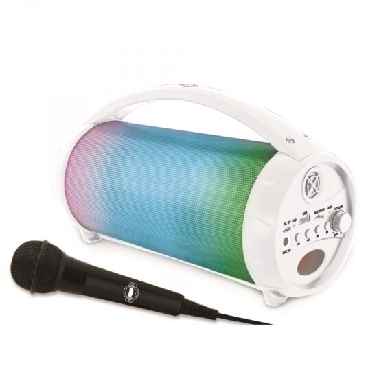 Lexibook Iparty Bluetooth-Høyttaler Med Mikrofon Boombox Høyttaler Med Mikrofon 086170