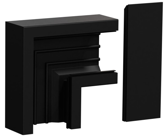 Schneider Electric INS60603 L stykke svart Installasjonsmaterial