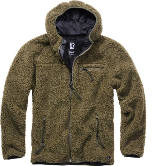 Brandit Teddyfleece Worker Jakke M Hvit Brandit Teddyfleece Worker Jakke M Hvit