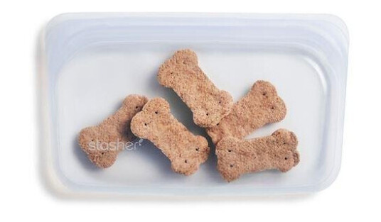 Stasher  Snack silikonpose 0,3L clear
