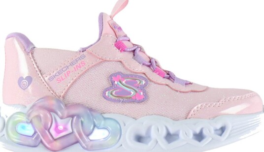 Skechers Blinkende sko   Uendelig Heart Lys   Sparkle Heart   Li   Skechers   35   Blinkende sko   Rosa