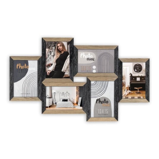 Zep Vercelli Black 6x10x15 Wood Gallery Dn688b Zep Vercelli Black 6x10x15 Wood Gallery Dn688b