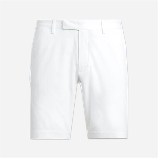 Ralph Lauren Stretch Slim Fit Chino Short - White Hvit 33