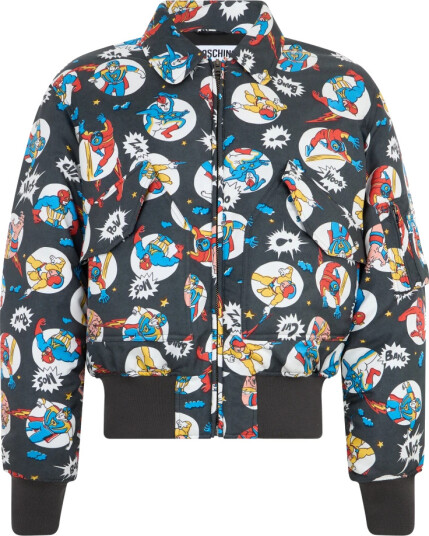 Moschino Herre Jakker Flerfarget L, Moschino Herre Jakker Flerfarget L,