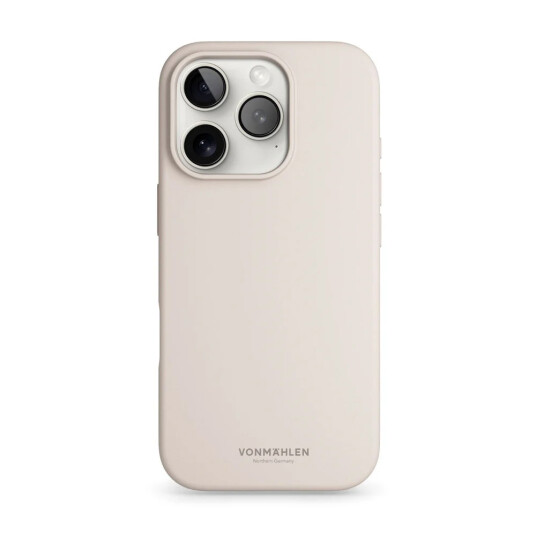 Vonmählen Silikondeksel til iPhone 16 Pro - Cream
