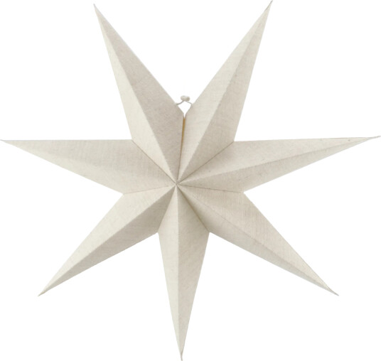 Scandi Living Bare adventsstjerne hvit 80 cm Scandi Living Bare adventsstjerne hvit 80 cm