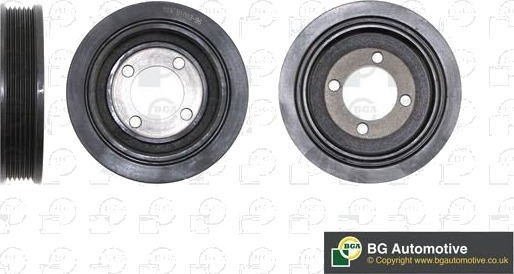 Remskive veivaksel BGA DP1087