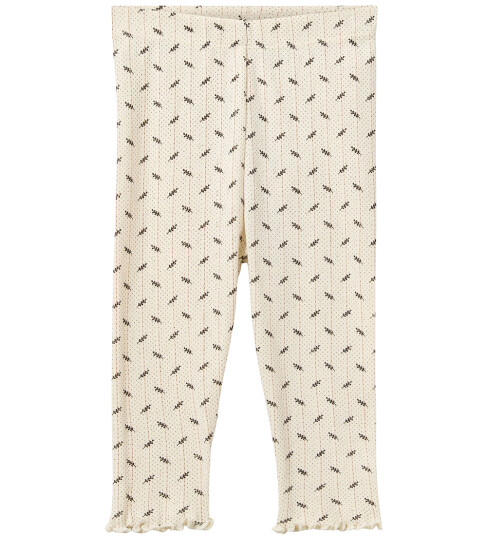 Sofie Schnoor Leggings Naline Antique White m. Trykk/Hullmøn Sofie Schnoor 62 Leggings Hvit