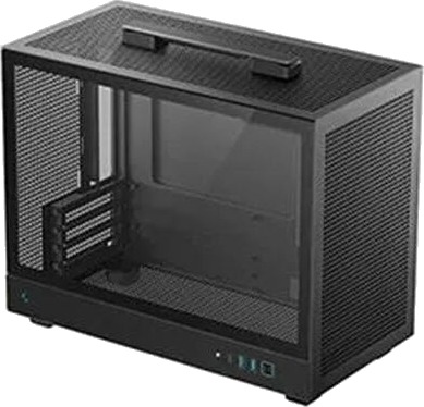 Deepcool CH160 PLUS Minitower Kabinett med Herdet Glass Svart Deepcool CH160 PLUS Minitower Kabinett med Herdet Glass Svart