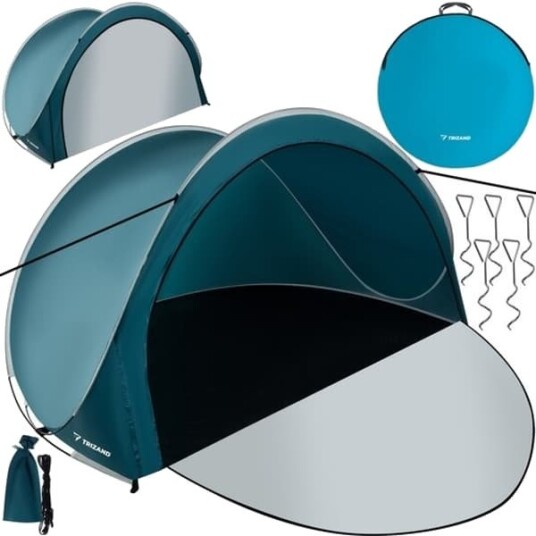Ukjent merke strandtelt Pop Up Telt Vindbeskyttelse 200 x 120 x 110 cm