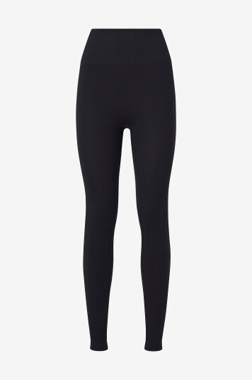 Björn Borg - Tights Studio Seamless Ribbed - Svart